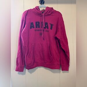 Ariat Men's Bold Pink Hoodie Sweater